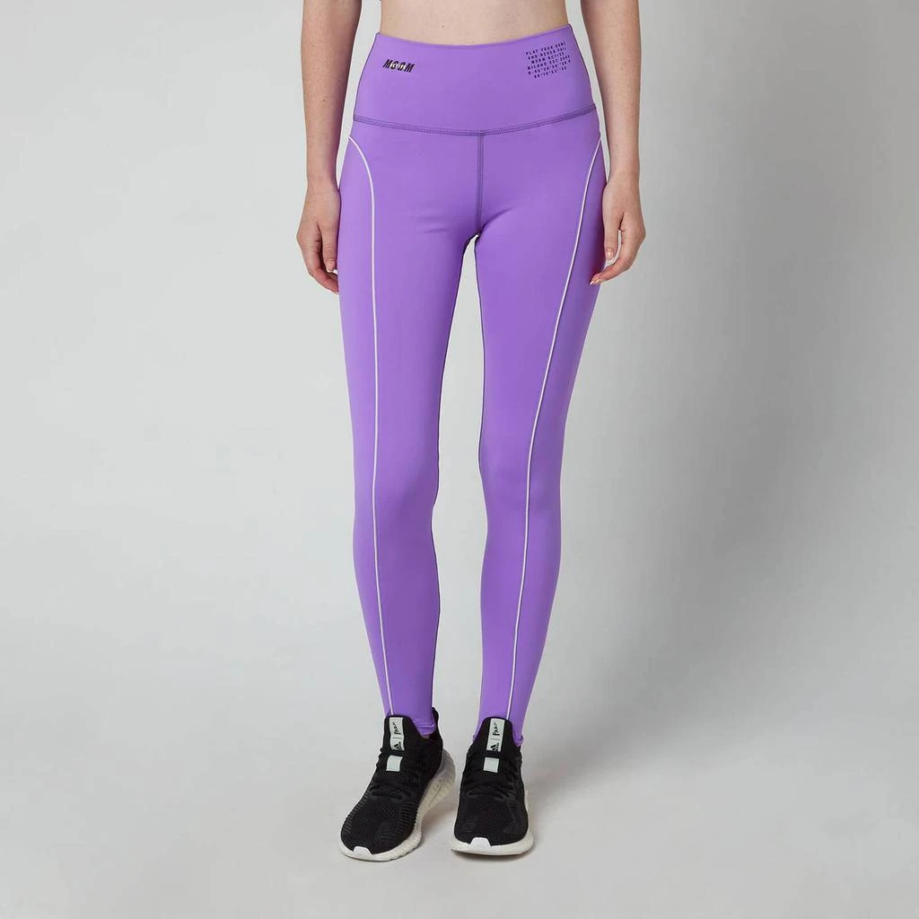 商品The Hut|MSGM ActiveWomen's Leggings - Purple,价格¥152,第1张图片