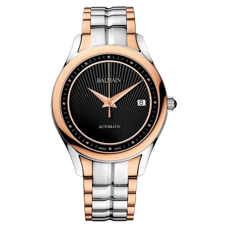 商品Balmain|Maestria Gent Round Automatic 男士手表,价格¥3012,第1张图片