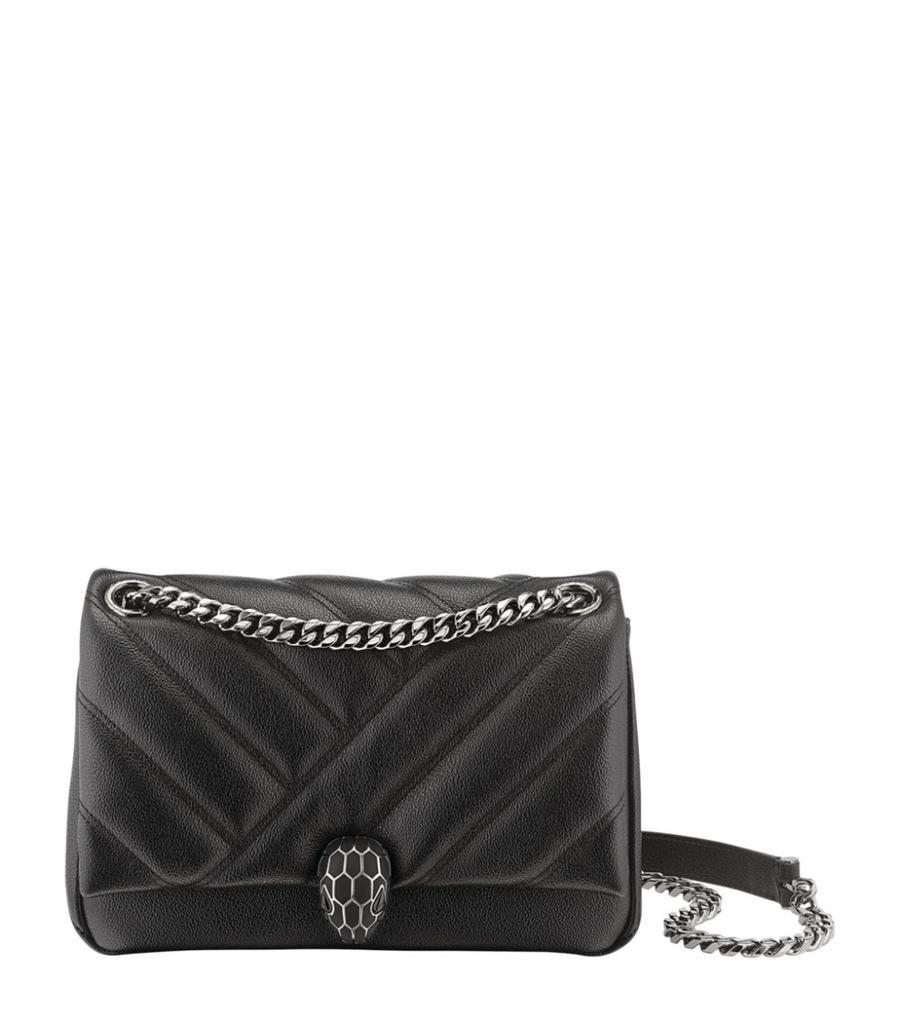 商品BVLGARI|Leather Serpenti Cabochon Cross-Body Bag,价格¥15705,第1张图片