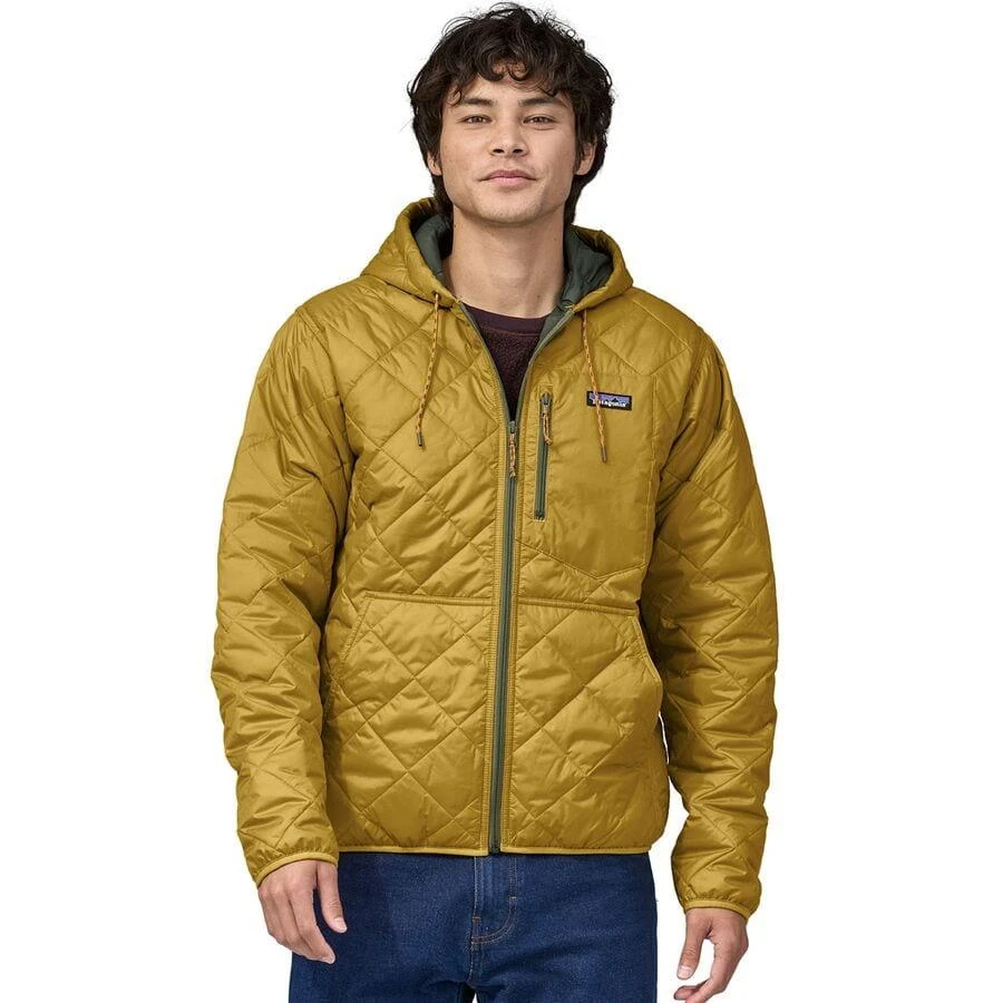 商品Patagonia|Diamond Quilted Bomber Hooded Jacket - Men's,价格¥967,第1张图片