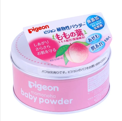 商品Pigeon|日本Pigeon贝亲桃叶爽身粉痱子粉125g,价格¥75,第1张图片