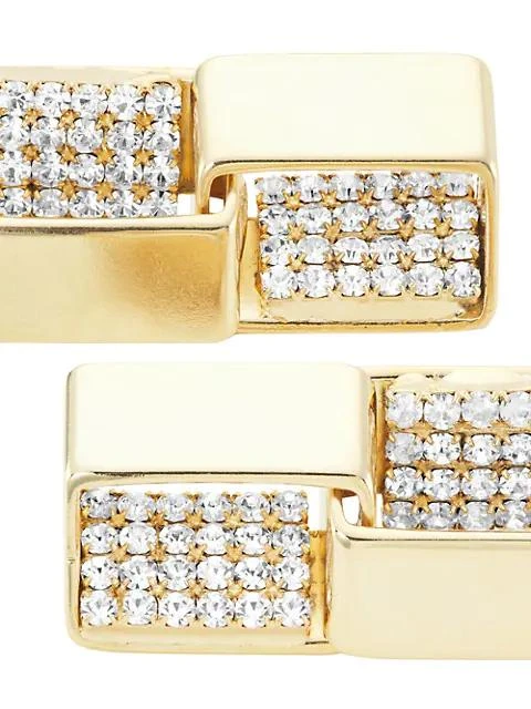 商品ROSANTICA|Milva Goldtone & Crystal Drop Earrings,价格¥859,第4张图片详细描述
