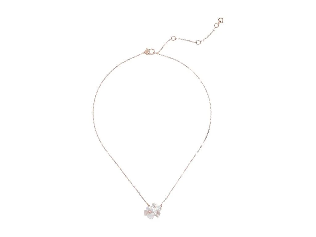 商品Kate Spade|Precious Pansy Cluster Pendant Necklace,价格¥789,第2张图片详细描述
