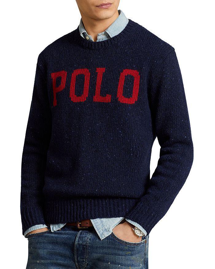 商品Ralph Lauren|Logo Wool Blend Sweater,价格¥1383,第3张图片详细描述