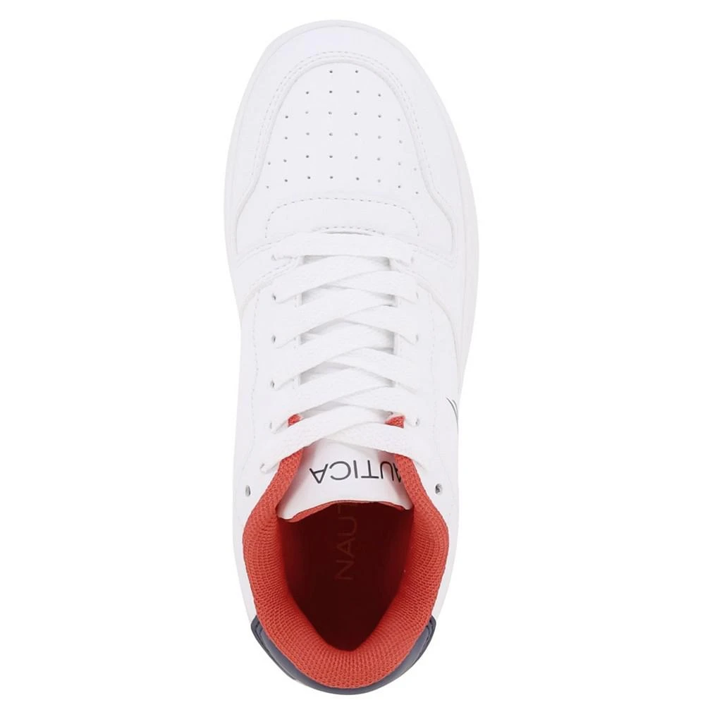 商品Nautica|Big Boys Lace Up Low Cut Court Casual Sneaker,价格¥177,第2张图片详细描述