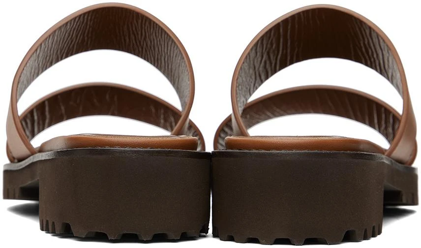 商品Manolo Blahnik|Brown Gadmu Sandals,价格¥3993,第2张图片详细描述