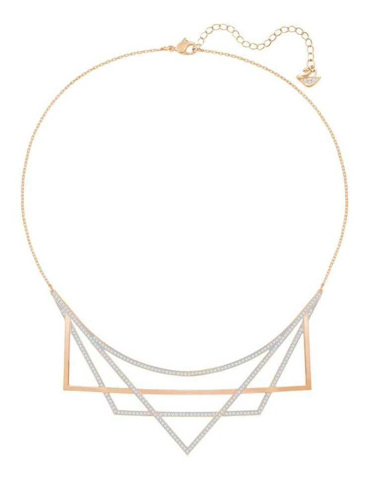 商品Swarovski|Geometry Crystal-Studded Necklace,价格¥894,第1张图片