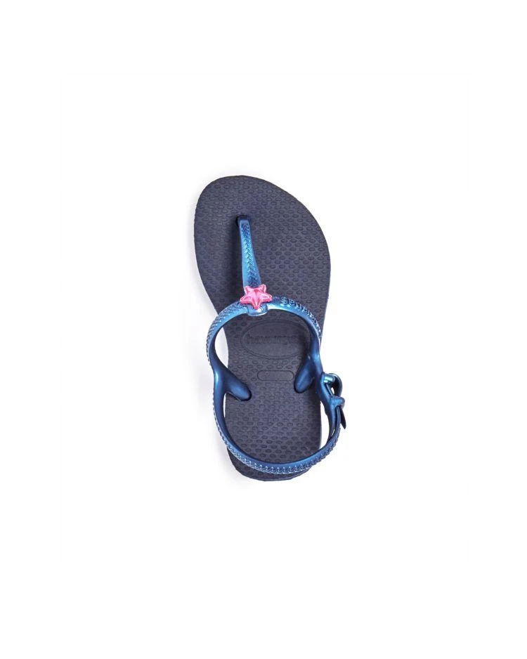 商品Havaianas|女孩(小童/幼儿)Girls' Freedom Star T-Strap Slingback Flip-Flops - Walker, Toddler, Little Kid,价格¥98,第2张图片详细描述