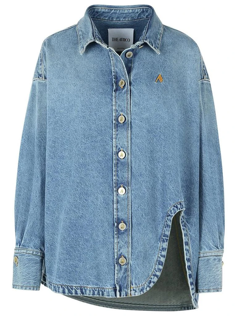 商品The Attico|The Attico Blue Denim Shirt,价格¥5209,第1张图片