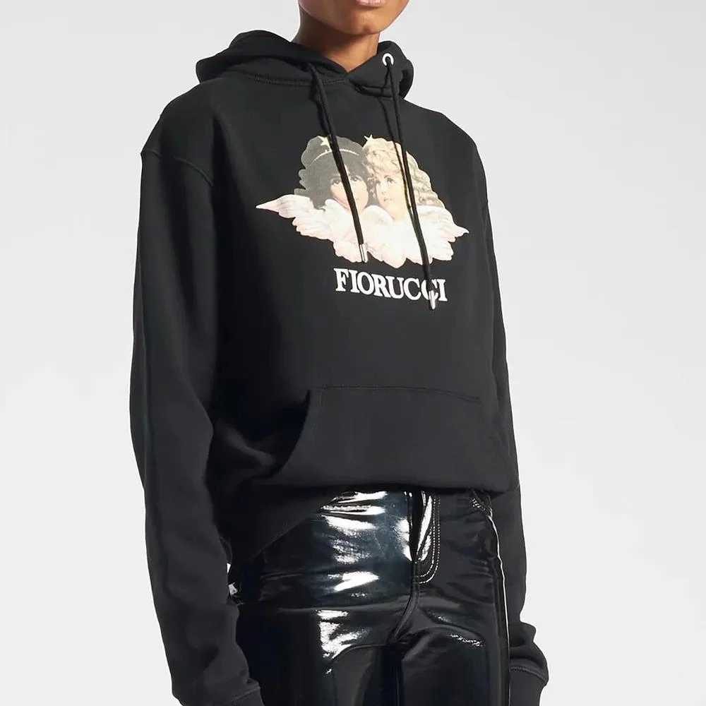 商品Fiorucci|Fiorucci Vintage Angels Organic Cotton-Jersey Hoodie,价格¥851,第1张图片