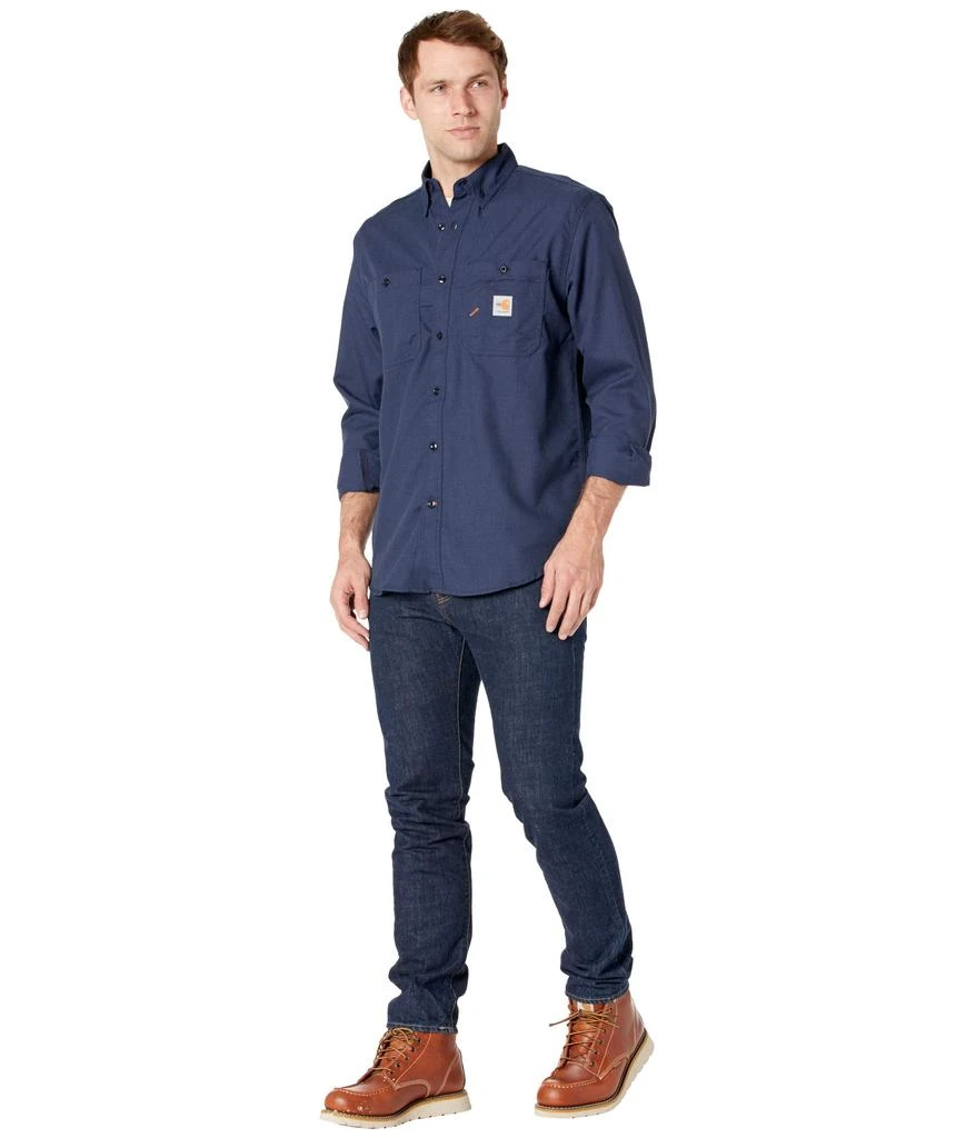 商品Carhartt|Flame-Resistant Force Original Fit Lightweight Long Sleeve Button Front Shirt,价格¥824,第4张图片详细描述