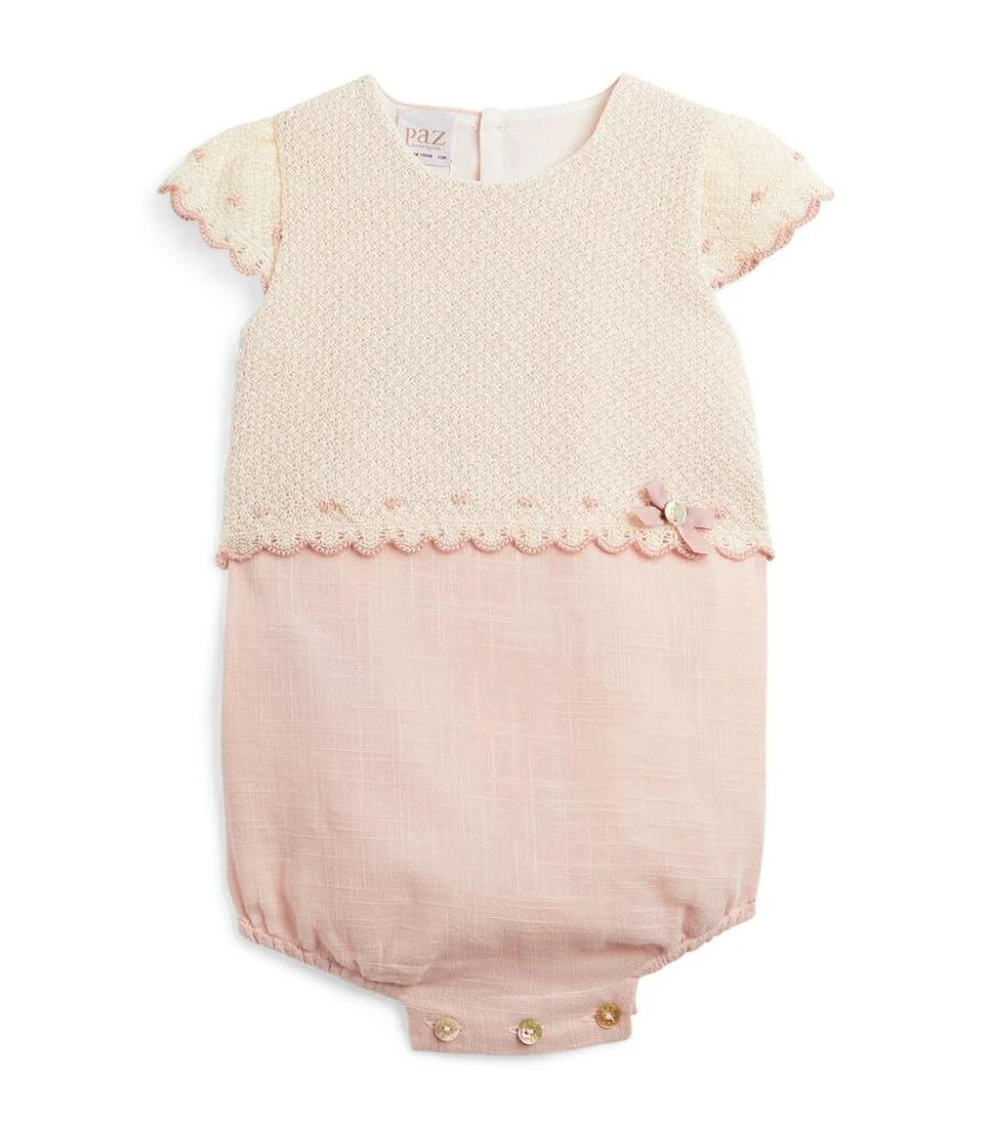 商品Paz Rodriguez|Knitted Bubble Bodysuit (1-24 Months),价格¥587,第1张图片