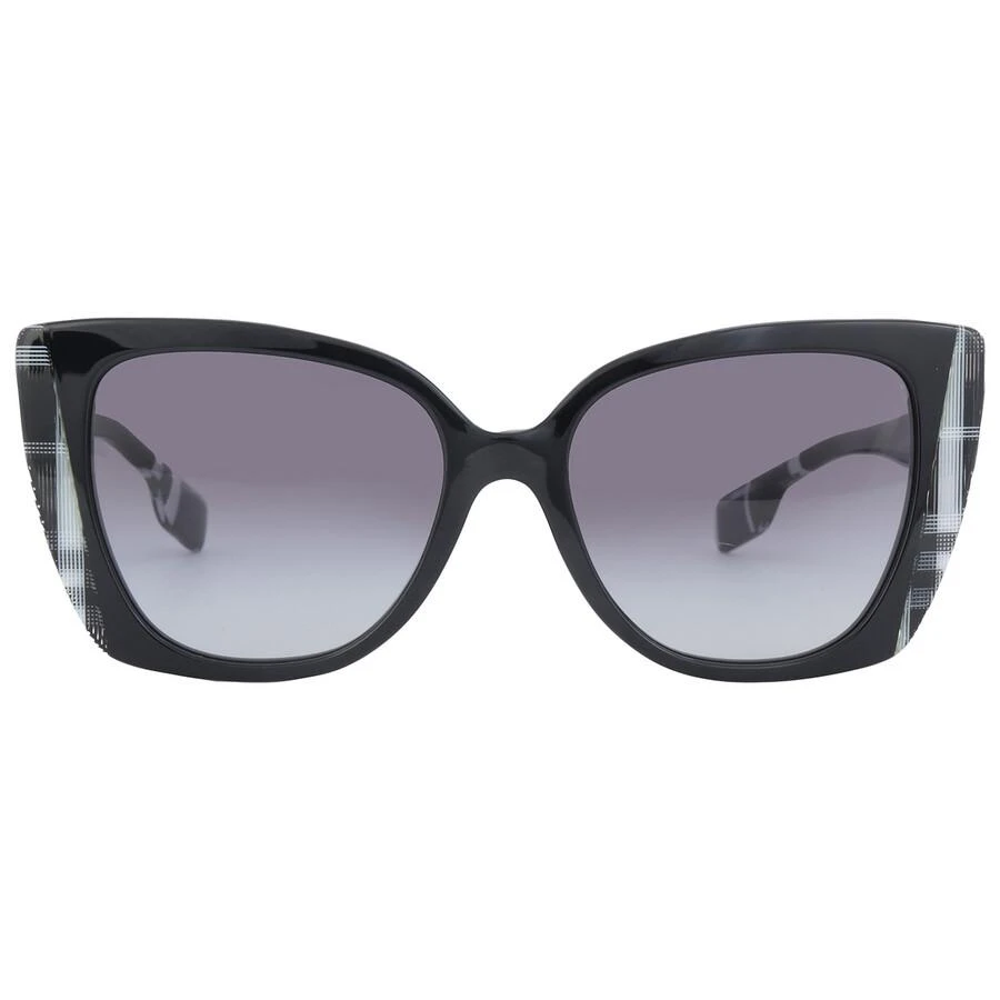 商品Burberry|Meryl Grey Gradient Butterfly Ladies Sunglasses BE4393 40518G 54,价格¥958,第1张图片