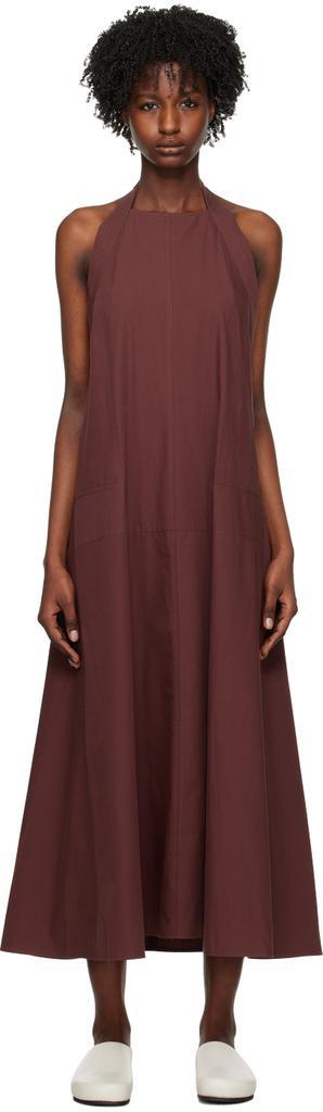 商品Studio Nicholson|Brown Cuenca Maxi Dress,价格¥1591,第1张图片