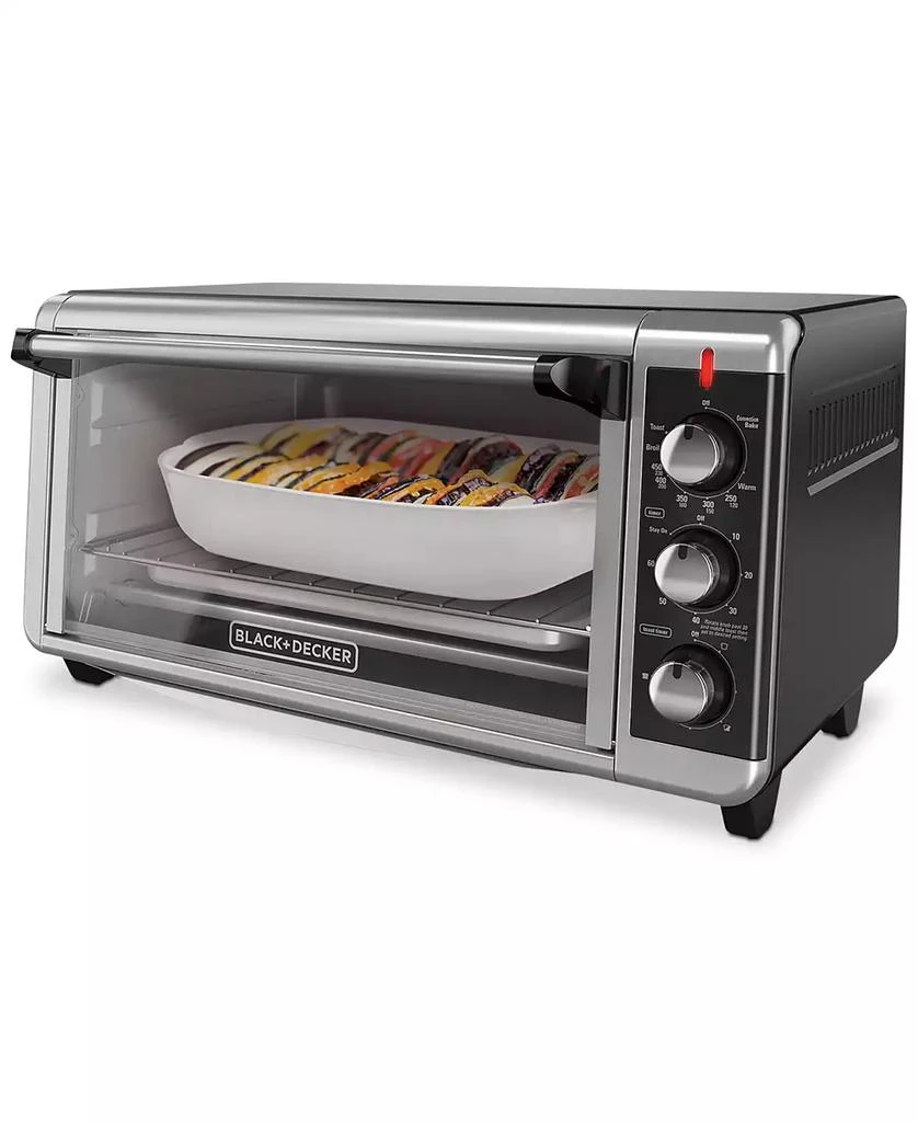 商品Black & Decker|TO3250XSB 8-Slice Extra-Wide Convection Toaster Oven,价格¥636,第3张图片详细描述