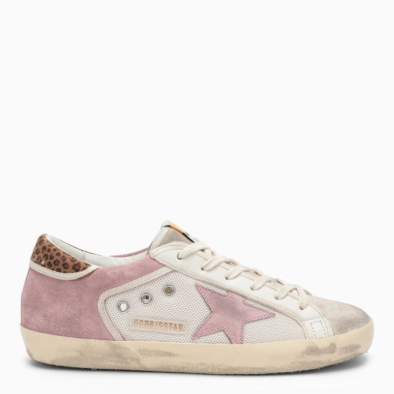 商品Golden Goose|Super-Star pink/cream trainer,价格¥3703,第1张图片