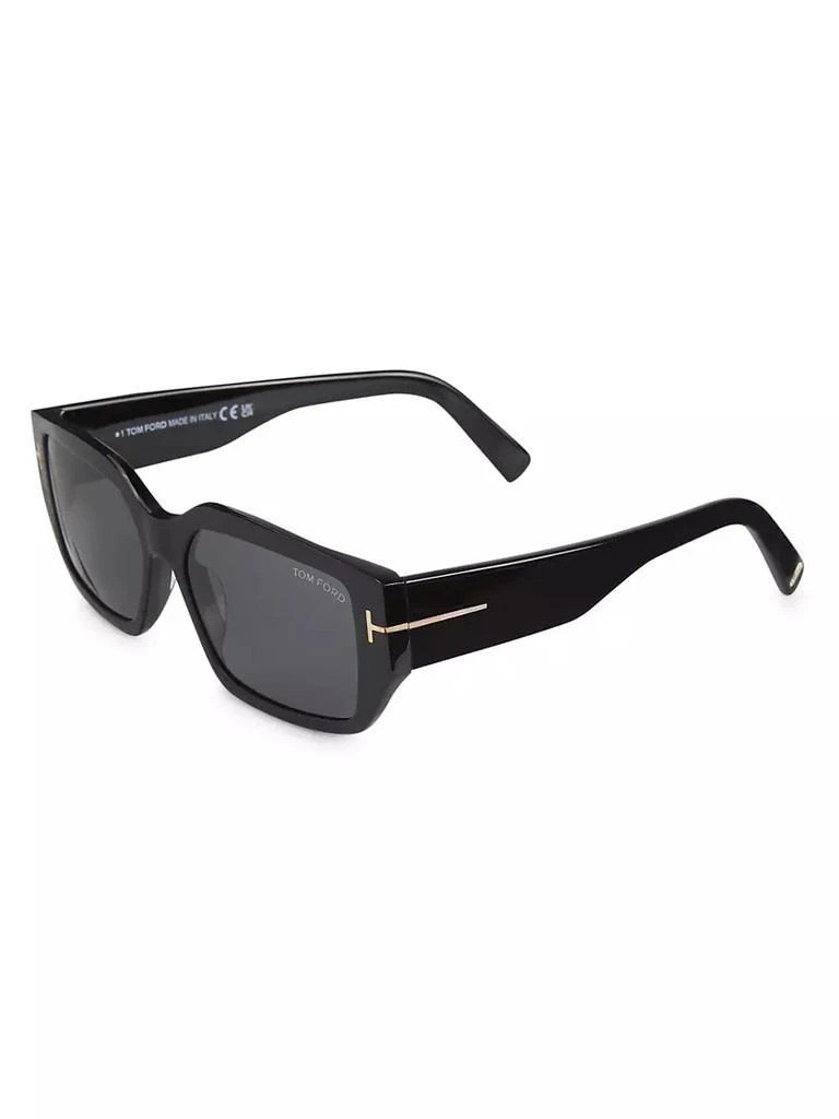 商品Tom Ford|Silvano-02 56MM Square Sunglasses,价格¥3310,第2张图片详细描述