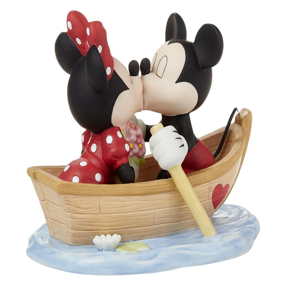 商品Precious Moments|222701 We Will Never Drift Apart Disney Mickey Mouse and Minnie Mouse Bisque Porcelain and Resin Figurine,价格¥975,第2张图片详细描述