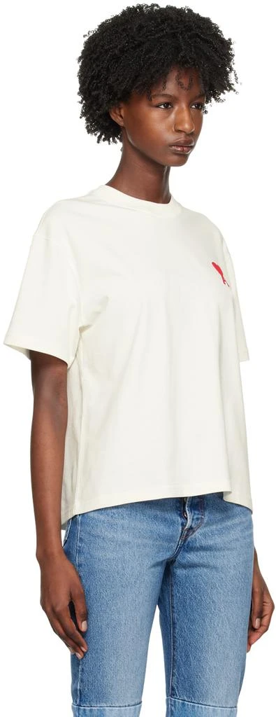 商品AMI|White Ami de Cœur T-Shirt,价格¥1195,第2张图片详细描述