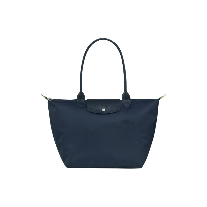 LONGCHAMP/珑骧 女士粉色帆布银色五金按扣拉链开合大号托特包 商品