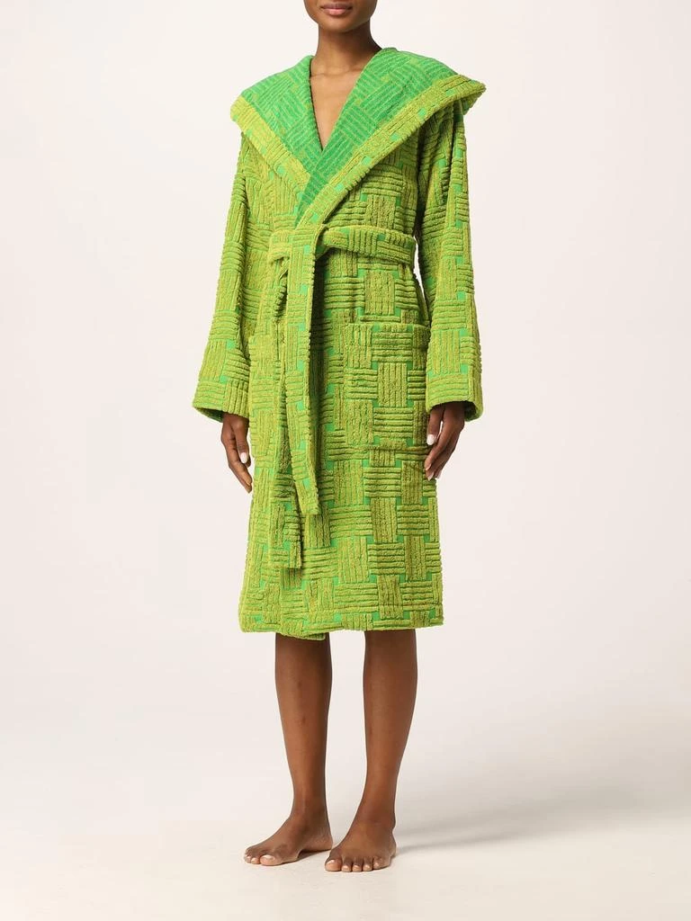 商品Bottega Veneta|Bottega Veneta intreccio cotton bathrobe,价格¥3182,第3张图片详细描述