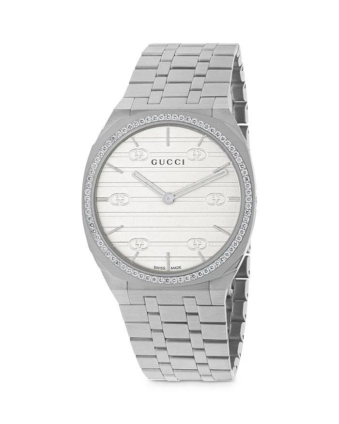商品Gucci|25H Watch, 34mm,价格¥32273,第1张图片详细描述