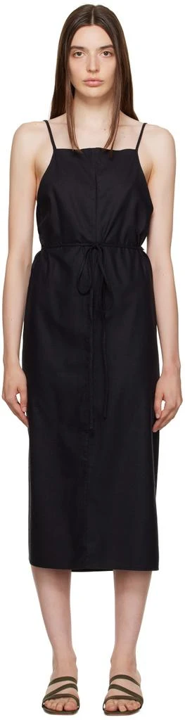 商品Baserange|黑色 Yumi Apron 连衣裙,价格¥1108,第1张图片