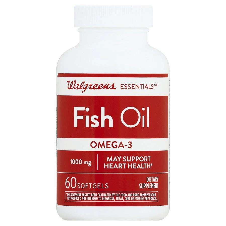 商品Walgreens|Fish Oil Omega-3,价格¥33,第1张图片