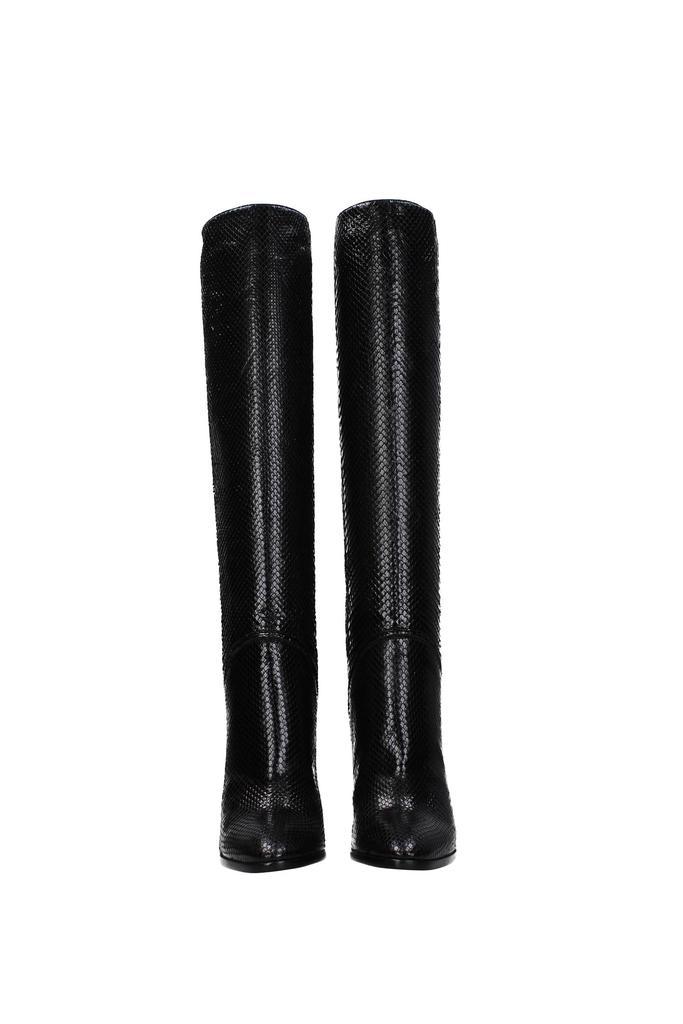 商品Celine|Boots claude Leather Python Black,价格¥8534,第5张图片详细描述