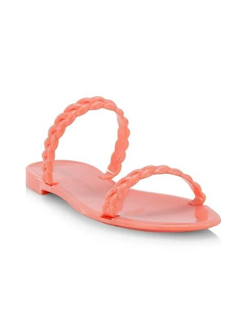 商品Stuart Weitzman|Braida Sawyer Jelly Sandals,价格¥377,第2张图片详细描述