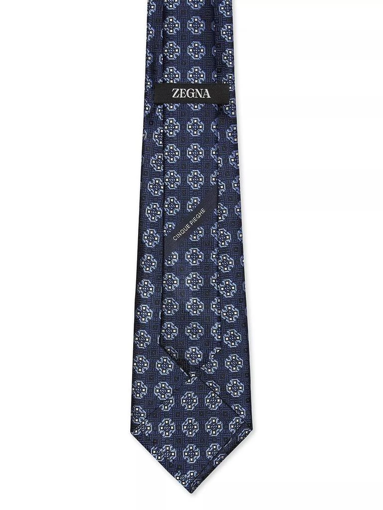 商品Zegna|Cinque Pieghe Silk Tie,价格¥2698,第2张图片详细描述