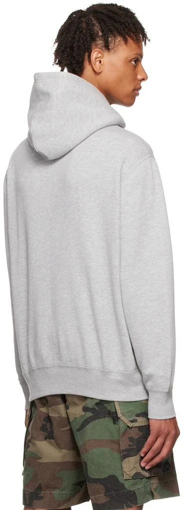 商品Ralph Lauren|Gray Cotton Hoodie,价格¥782,第3张图片详细描述
