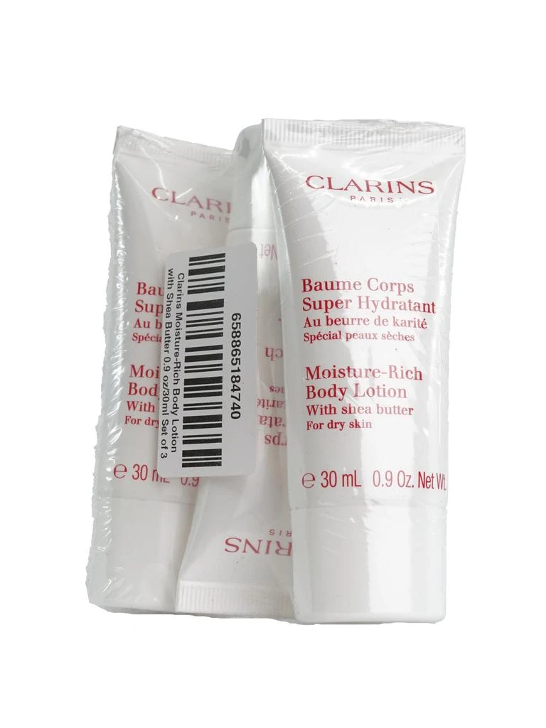 商品Clarins|Moisture Rich Body Lotion Dry Skin 0.9 OZ Set of 3,价格¥206,第1张图片