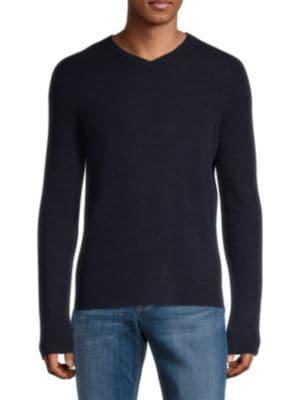 V-Neck Cashmere Sweater商品第1张图片规格展示
