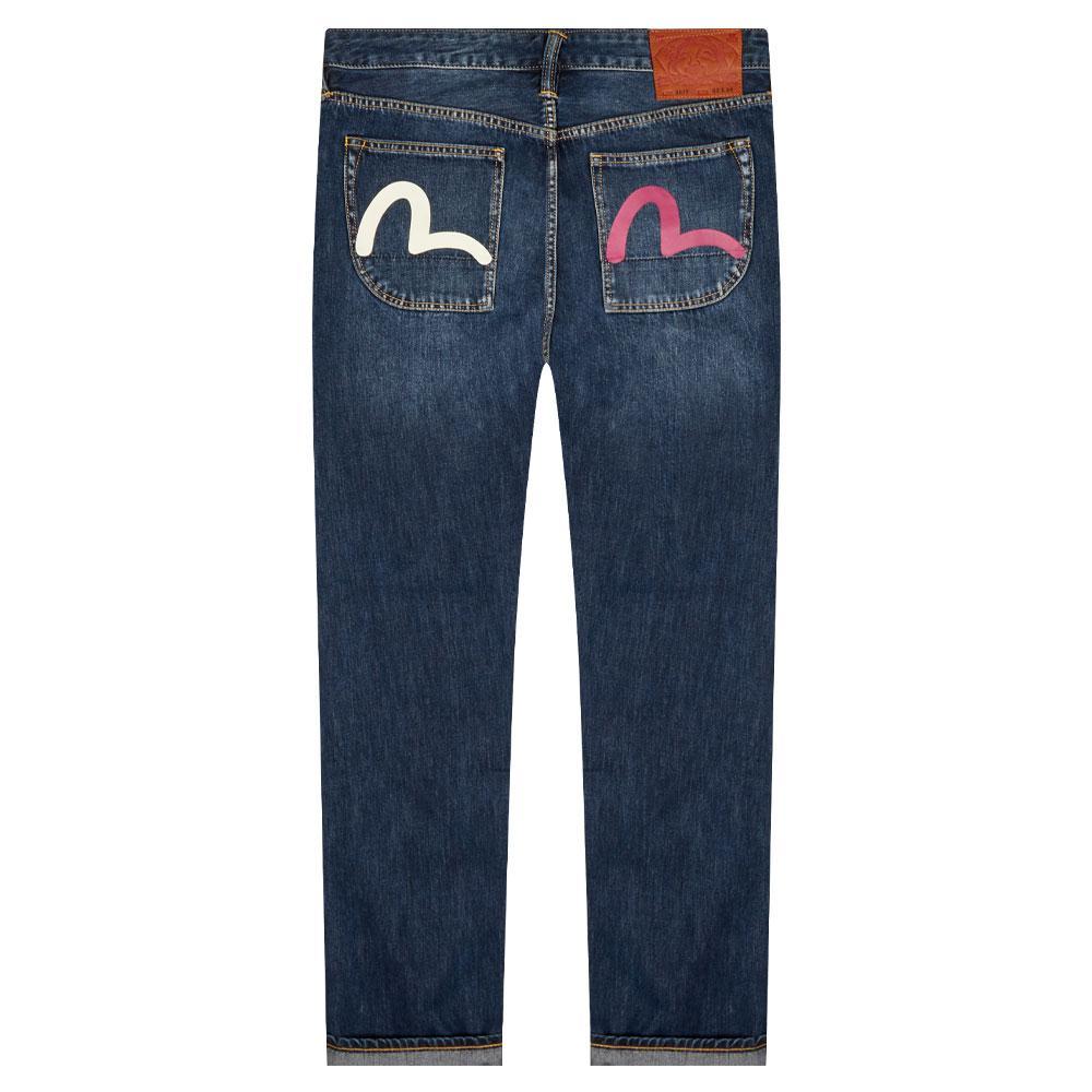 商品Evisu|Evisu Multi Logo Jeans - Indigo,价格¥1690,第1张图片