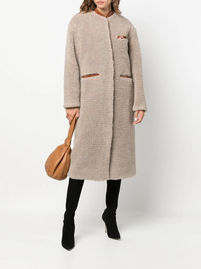 商品ALYSI|ALYSI Long faux fur coat,价格¥2765,第2张图片详细描述