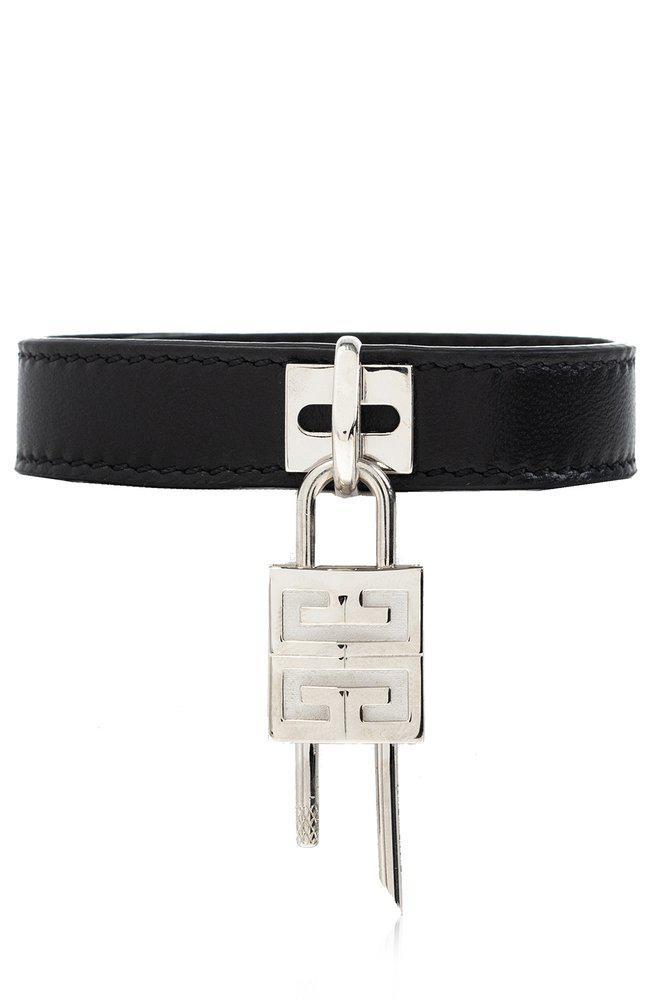 商品Givenchy|Givenchy Padlock Detailed Bracelet,价格¥2748,第1张图片