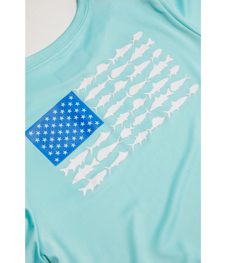 Terminal Tackle PFG™ Fish Flag Long Sleeve (Little Kids/Big Kids)商品第3张图片规格展示