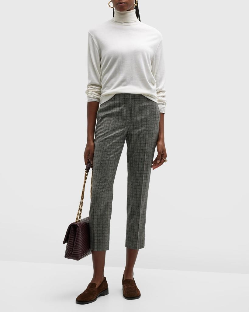 Treeca Slim-Fit Cropped Wool Trousers商品第3张图片规格展示