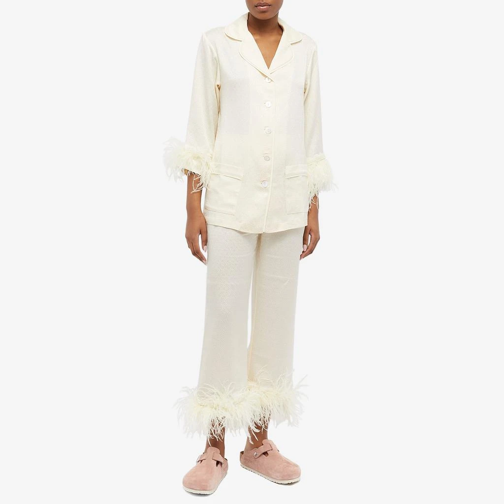 商品Sleeper|Sleeper Jacquard Wedding Pajama Set,价格¥1516,第2张图片详细描述