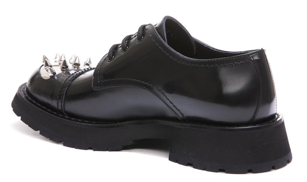 Alexander McQueen Derby Punk Stud Lace Up Shoes商品第3张图片规格展示