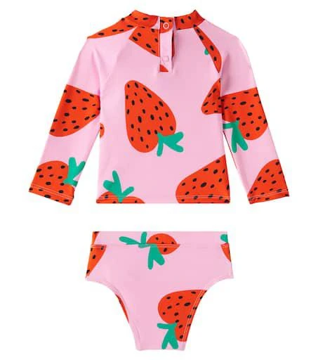 商品Stella McCartney|Baby printed rashguard swimsuit,价格¥658,第3张图片详细描述
