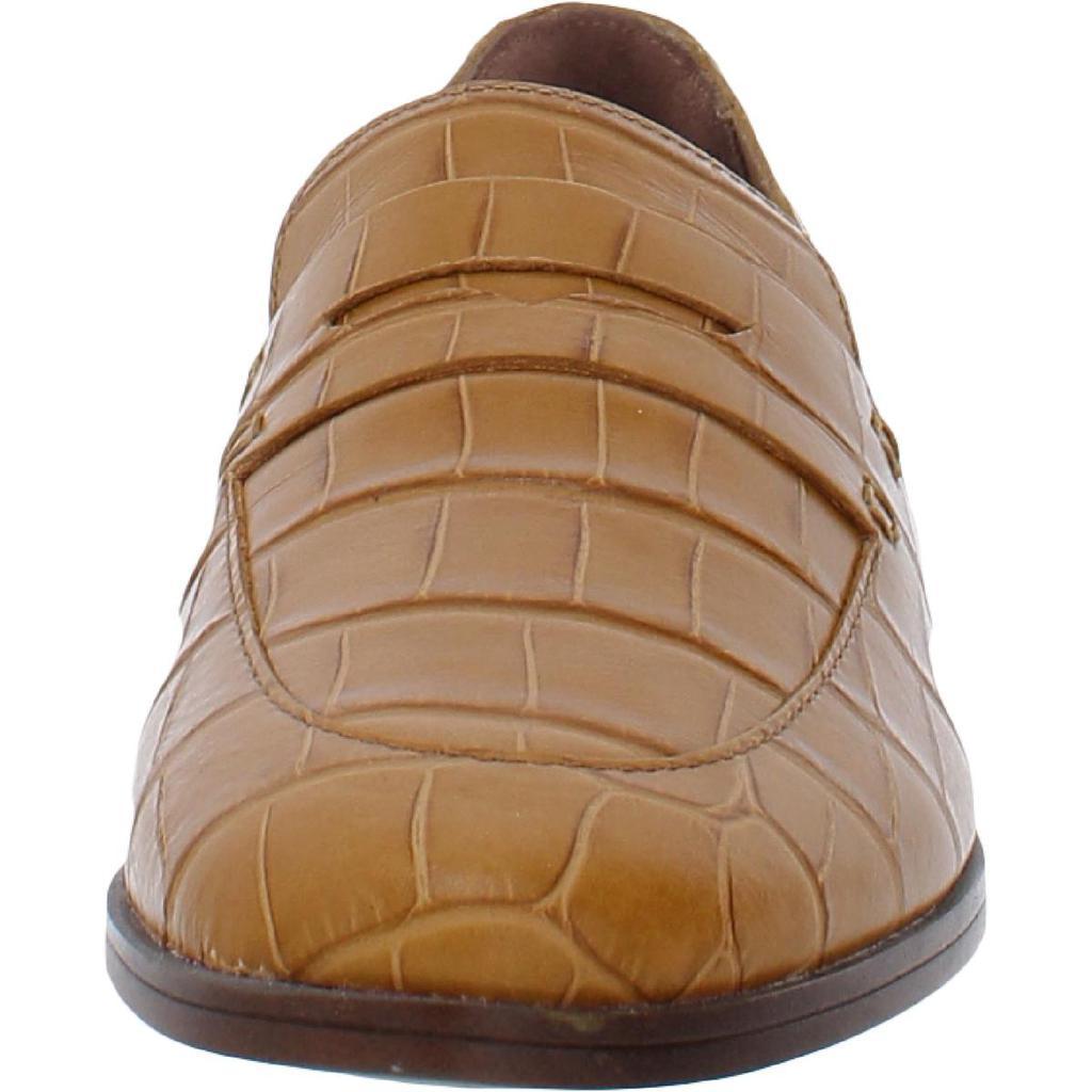 商品Rockport|Rockport Womens Perpetua Faux Leather Comfort Insole Penny Loafers,价格¥217,第5张图片详细描述
