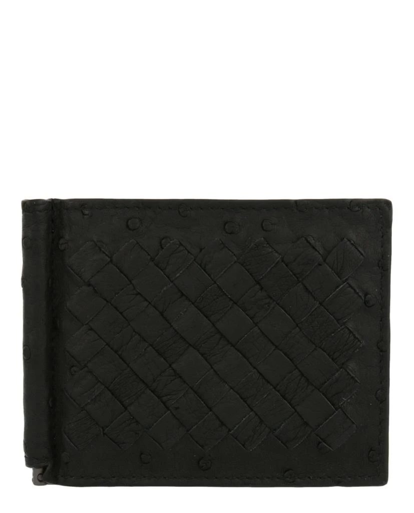 商品Bottega Veneta|Intrecciato Bi-Fold Leather Wallet,价格¥2984,第1张图片