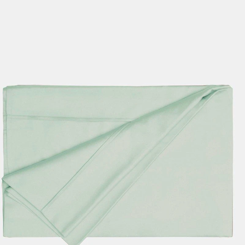 商品Belledorm|Belledorm 200 Thread Count Egyptian Cotton Flat Sheet (Thyme) (Queen/King) (UK King/Superking) QUEEN/KING,价格¥331,第1张图片