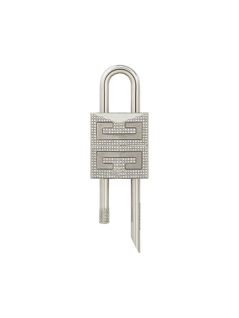 商品Givenchy|Small 4G Padlock in Metal with Crystals,价格¥3928,第1张图片