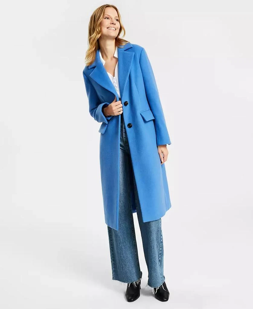 商品Michael Kors|Women's Single-Breasted Wool Blend Coat, Created for Macy's,价格¥718,第3张图片详细描述