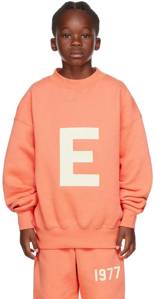 商品Essentials|Kids Pink Logo Sweatshirt,价格¥188,第1张图片