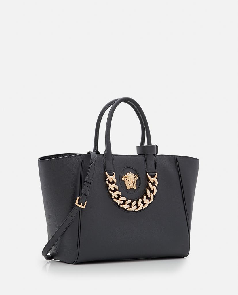 商品Versace|MEDUSA LEATHER SHOULDER BAG,价格¥17057,第4张图片详细描述
