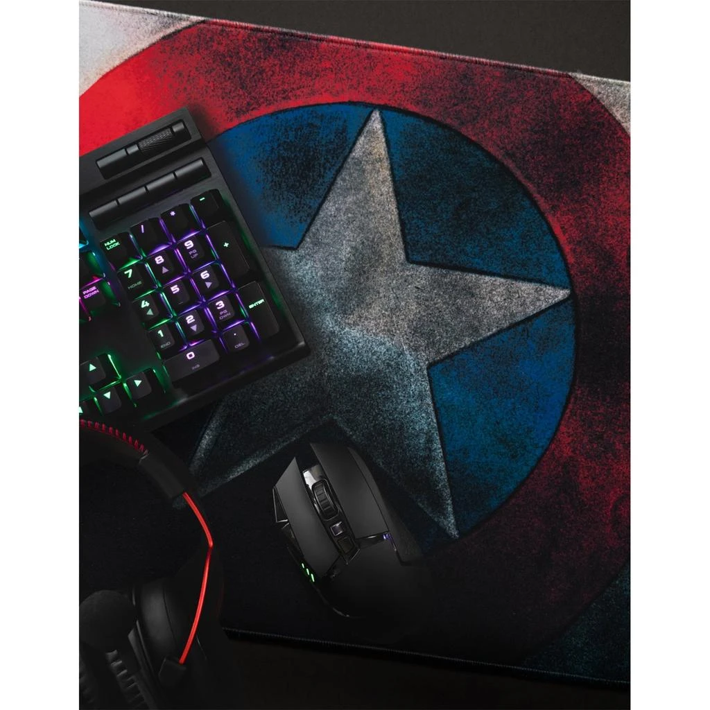 商品ERIK|Captain America Shield Xl Mouse Pad,价格¥221,第2张图片详细描述